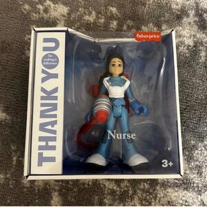 Fisher-Price Nurse Action Figure - Blue and Red